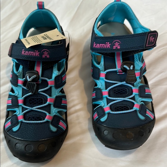 Kamik Other - Kamik Kids' Blue and Pink Outdoor Sandals